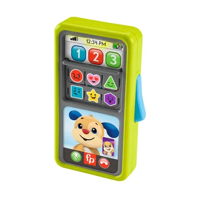 Image de Fisher Price Lernspaß 2-in-1 Slide to Learn Smartphone (téléphone intelligent)