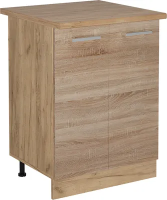 Produktbild von Küchenunterschrank Vicco R-Line Sonoma 60 cm , AP Eiche, Model 53907