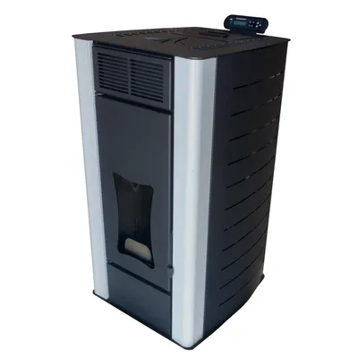Immagine prodotto di NEMAXX® P18 Stufa a pellet 18 kW fino a 300m³–AD ACQUA–ECO, Wi-Fi Ready,timer settimanale e termostato di sicurezza contro il surriscaldamento – Nero