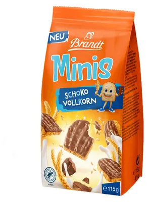 Immagine prodotto di Brandt Mini fette biscottate integrali 115g