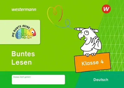 Produktbild von DIE BUNTE REIHE - Deutsch. Buntes Lesen Klasse 4