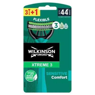 Produktbild von WILKINSON Sword Xtreme3 Sensitive Einwegrasierer 4tlg.