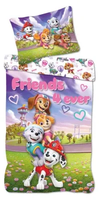 Immagine prodotto di Copripiumino per bambini Paw Patrol Friends - 100 x 135 cm