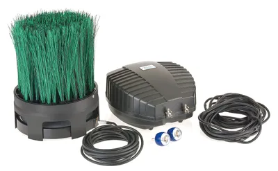 Produktbild von OASE 50249 Teichbelüfter OxyTex Set 1000, Teichbelüftung, Sauerstoffversorgung, Belüftungspumpe, Filtermedium, erhöht Filterleistung um bis zu 25%