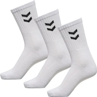 Produktbild von 36-40|hummel Basic Sportsocken 3 Paar weiß 022030-9001