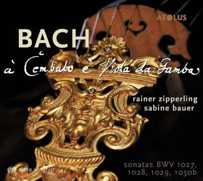Obrázek produktu pro Johann Sebastian Bach (1685-1750) - Gambensonaten BWV 1027-1029,1030b - - (SACD / J)