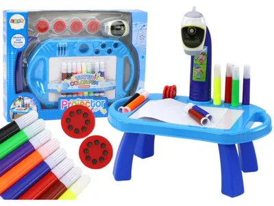 Produktbild von Leantoys Projektor Projektor für Zeichenbrett Blau