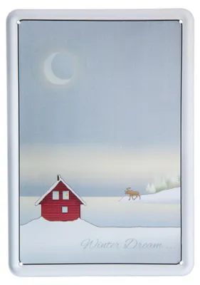 Image de Goebel Winter Dream - Carte postale Scandic Home Scandic Home Accessoires d'intérieur Multicolore Métal