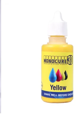 3D-Druckerharz-Pigment Gelb, 30 ml für DLP/SLA