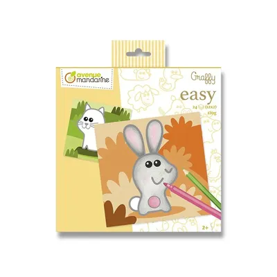 Obrázok produktu pre Omaľovánky Graffy Easy - Farma Avenue Mandarine