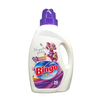 Produktbild von Bingo Color Magnolia Garden 1200ml – Flüssigwaschmittel für strahlende Farben