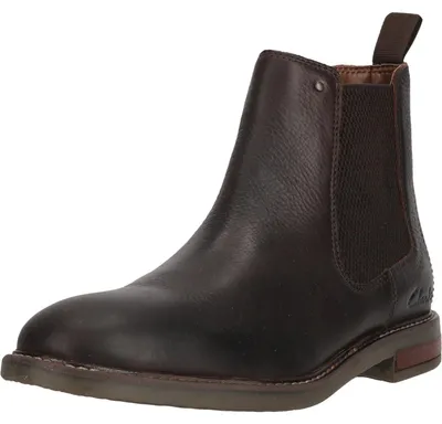 Produktbild von CLARKS Chelsea-Boots Jaxen Easy aus hochwertigem Leder 5284 Brown Tumb 47