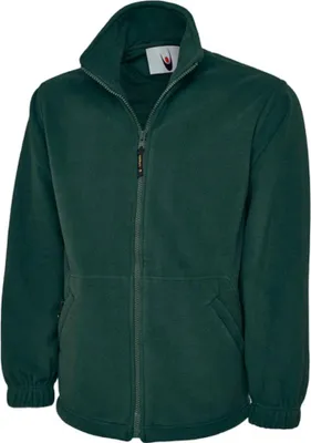 Produktbild von Fleecejacke "UC604" - Uneek Bottle Green 4XL