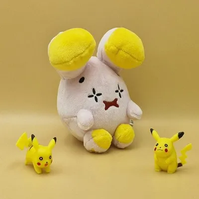 Produktbild von Pokemon Flurmel Kuscheltier - 12 cm Plüschtier Whismur