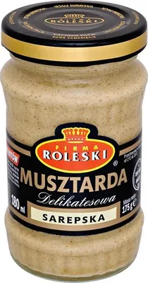Obrázok produktu pre Roleski Musztarda Sarepska 175 g
