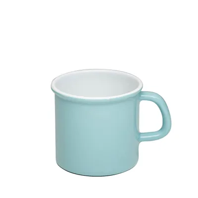 Zdjęcie produktu dla Riess garnek z obręczą 9cm emaliowany 0,5 litra jasnozielony
