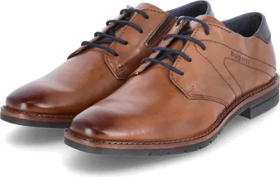 Produktbild von Bugatti Herren Businessschuhe/ Halbschuhe Braun GlattlederGröße:41
