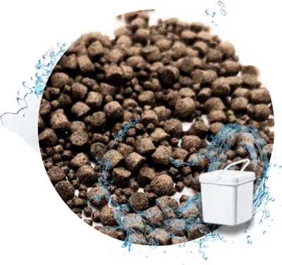 Produktbild von WTS Koifutter - Wheatgerm für Frühjahr & Herbst - 5 Liter im Eimer 3 - 6 mm