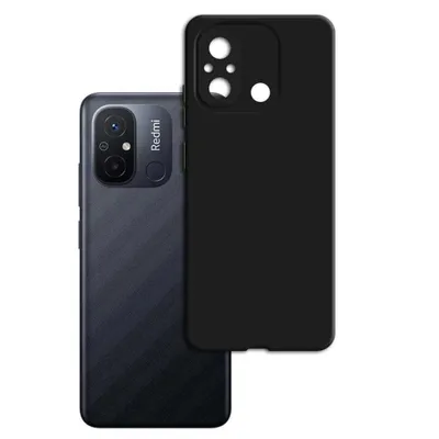 Produktbild von Handyhülle für Xiaomi Redmi 12C, 3mk Matt Case, Schwarz