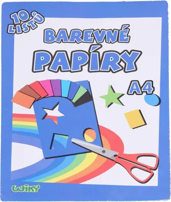 Image de Craie de couleur A4, 10 feuilles