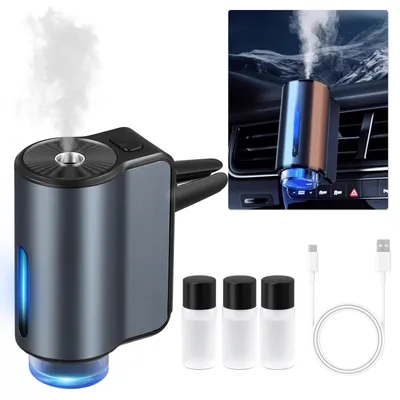 Image de Diffuseur de parfum pour voiture, Smart Auto Diffuseur de parfum avec 3 parfums