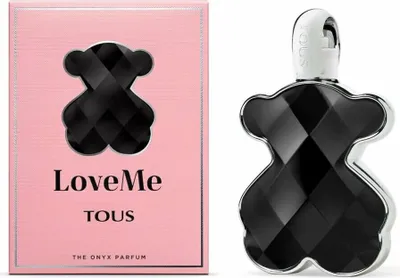 A product shot of a perfume bottle and its packaging.