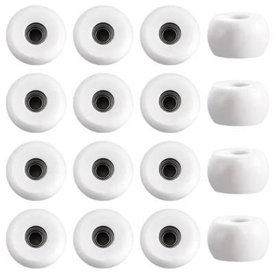 Imagen del producto de Rodamientos para fingerboards, 16 unidades, 7,5 x 4,5 mm, color blanco