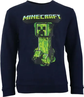 Produktbild von Minecraft Creeper Kinder Pullover – 128