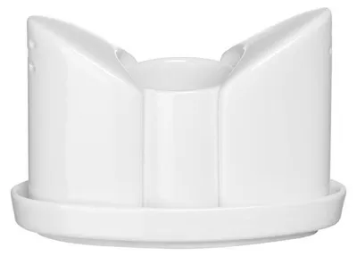 Image de HENDI Menage Set, Pfeffer, Salz & Zahnstocher, 125x54x(H)90mm
