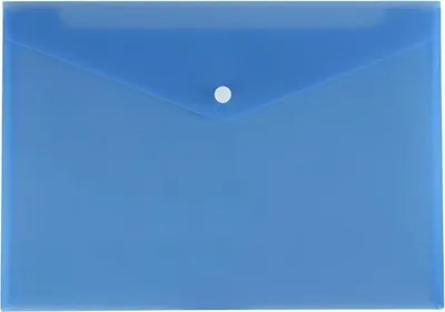 Image de Pochette A4 en satin bleu - Biurfol