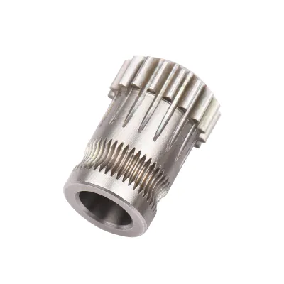Produktbild von 3D-Drucker-Zubehoer Antriebsgetriebe Dual Gear Drive Wheel Extruder Gear ohne den oberen Draht fuer 3D-Drucker Creality Ender 3 5 CR10 Pro CR-10