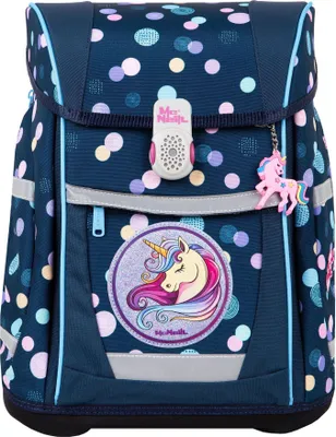 Produktbild von McNeill Schulranzen Tenero Schoolbag Set 5-teilig Polly dunkelblau