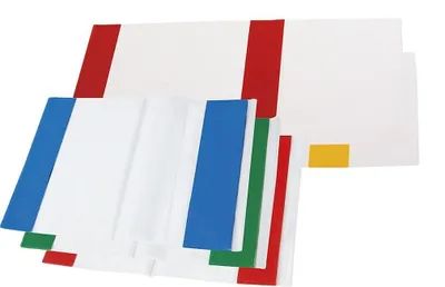 Image de Protège-cahier réglable en PVC A5 MIX (5 pcs)