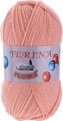 100g Terina Strickgarn Häkelgarn Wolle Acrylwolle pflegeleicht Farbwahl lachs