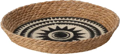 Produktbild von Home&Styling Collection Servierkorb, Rattan, 37x6 cm, braun/schwarz