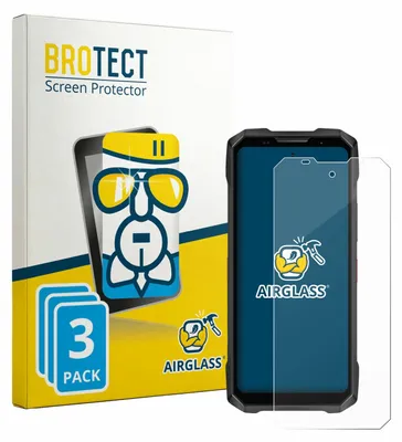 Produktbild von 3x BROTECT Schutzglas für Doogee V Max 2 Schutzfolie Panzer Folie Glas Display Schutz klar