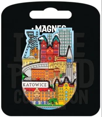 Image de Magnes I love Poland Katowice ILP-MAG-C-KAT-05