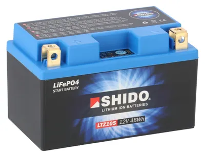 Produktbild von Shido Lithium Motorradbatterie LiFePO4 LTZ10S 12V