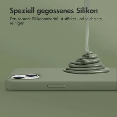 Produktbild von Accezz Liquid Silikoncase mit MagSafe Samsung Galaxy S26 Ultra - Cooper Green