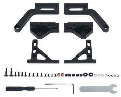 Türscharnier-Set für Bambu Lab P2S, CNC-Metall, 180°/270°