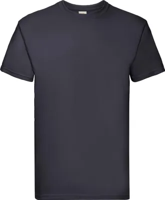 Produktbild von Fruit of the Loom 61-044-0 | Super Premium Herren T-Shirt - Farbe: Deep Navy - Größe: M
