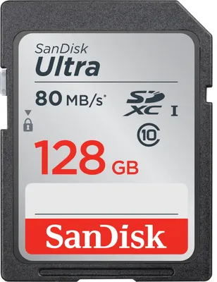 Produktbild von SanDisk Ultra 128 GB SDXC UHS-I Klasse 10