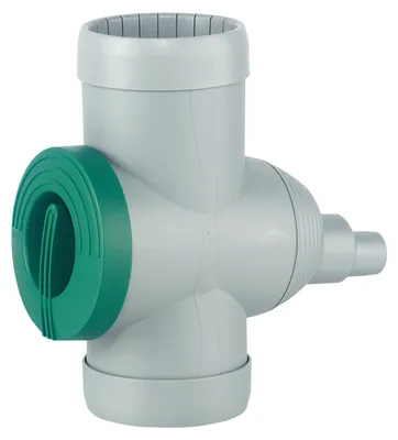Image de GARANTIA Collecteur d'eau Inox DN 68-100, gris incl. une cartouche de filtration