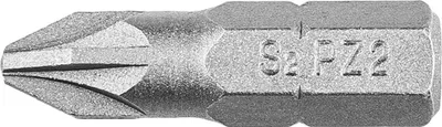 Image de Embouts de tournevis GRAPHITE PZ2 x 25 mm, 20 pcs.