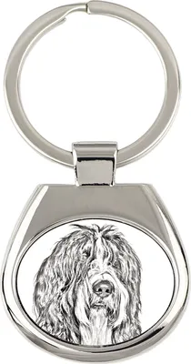 Immagine prodotto di Cane da pastore olandese portachiavi con foto di cane Art-Dog