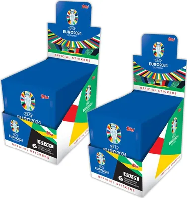 Immagine prodotto di UEFA EURO 2024 Germania - Sammelsticker - 2 Display (200 Tüten)