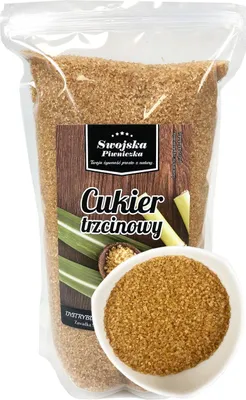 CUKIER TRZCINOWY Nierafinowany 1Kg Swojska Piwniczka
