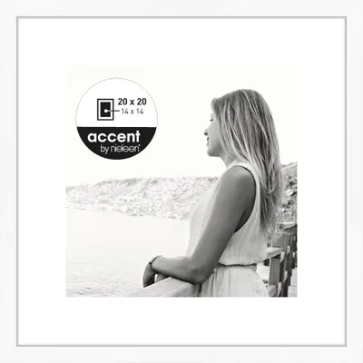 Obrázok produktu pre Drevený rám na obrazy Nielsen Accent Aura 20x20 cm biely
