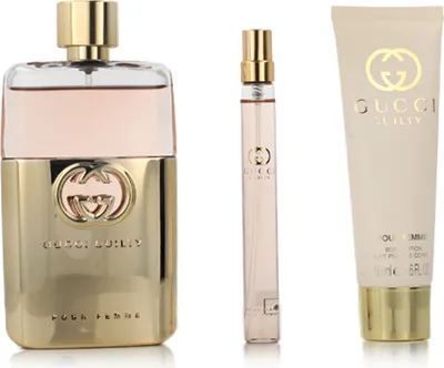 Image de Gucci Guilty 90ml Eau de Parfum 50ml Body Lotion 10ml EDP