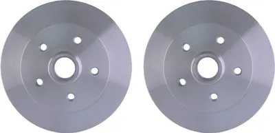 Produktbild von 2 Bremsscheiben voll Ø 45,2 mm 16 mm HELLA passend für u.a. VW TRANSPORTER